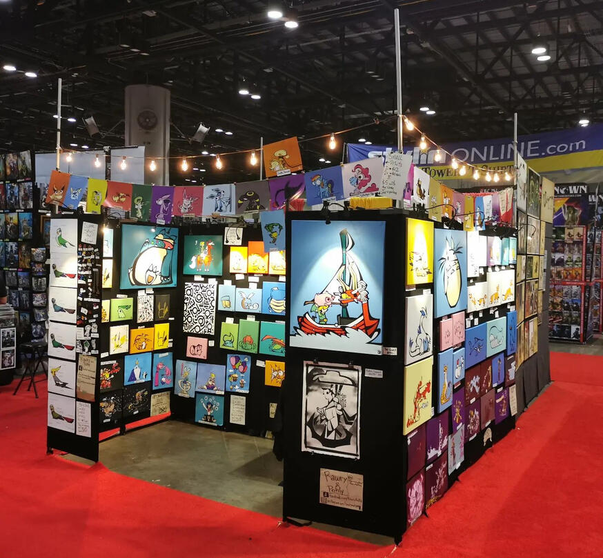 Rawry &amp; Pohly Convention Booth Example